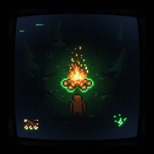 A Dark Room arcade screenshot