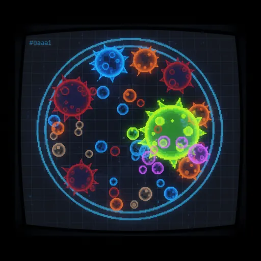 Agar Clone arcade screenshot