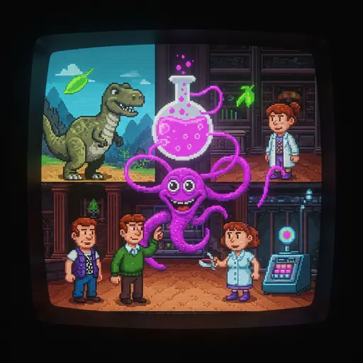 Day of the Tentacle arcade screenshot