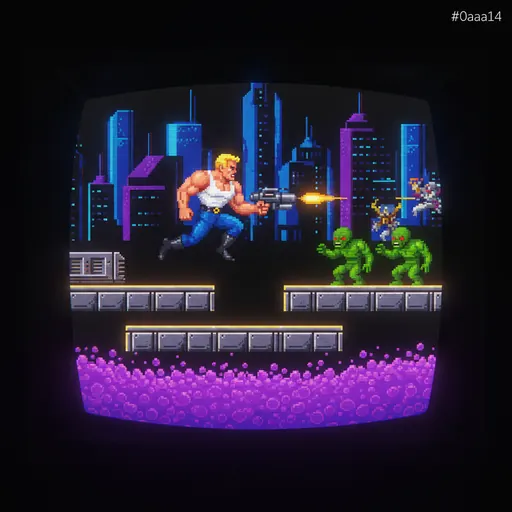 Duke Nukem arcade screenshot