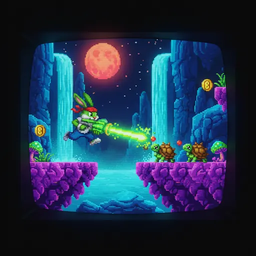 Jazz Jackrabbit arcade screenshot