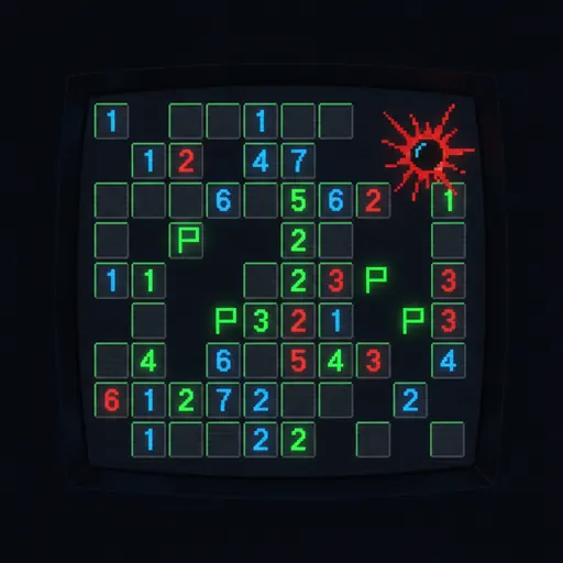 Minesweeper arcade screenshot