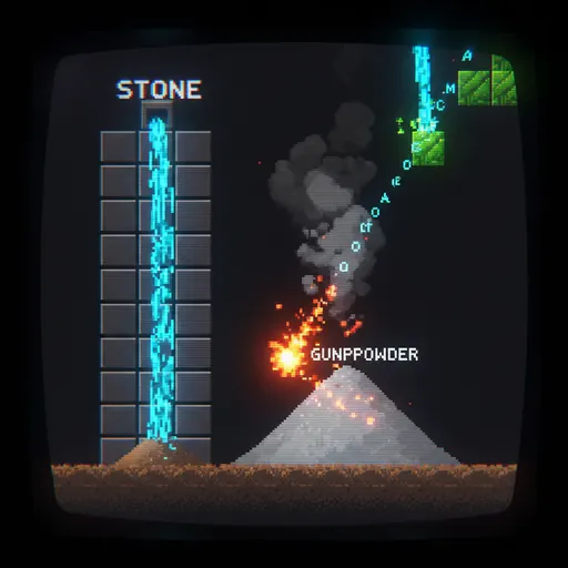 Powder Game arcade screenshot