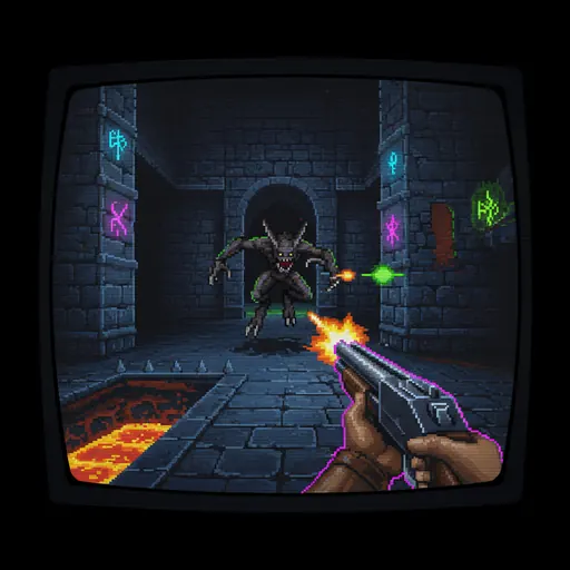 Quake arcade screenshot
