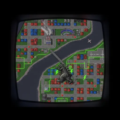 SimCity (Classic) arcade screenshot
