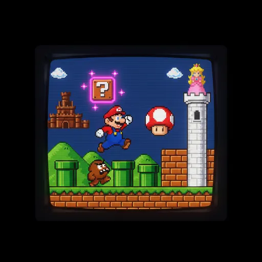 Super Mario Bros. arcade screenshot