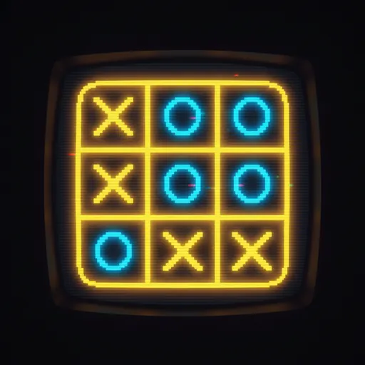 Tic-Tac-Toe arcade screenshot