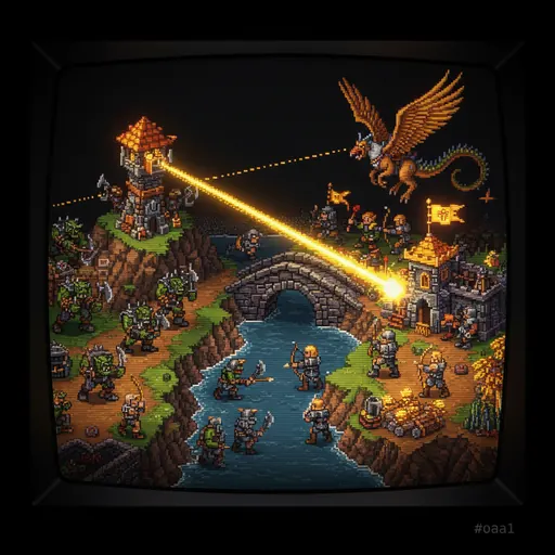 Warcraft II arcade screenshot