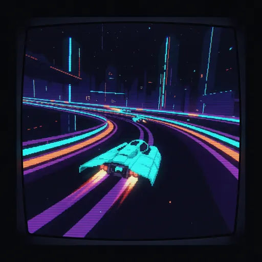 WipEout (WebGL) arcade screenshot